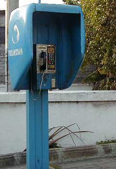 Balinesiche Telefonzelle