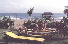Beachfront of Maharta Beach Resort - Fundstck