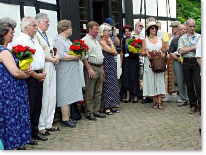 Foto: Abschlussfeier der Solinger Stadtfhrer 2003