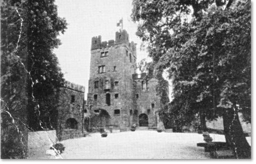 Foto: Burg Hohenscheid (1950er?)