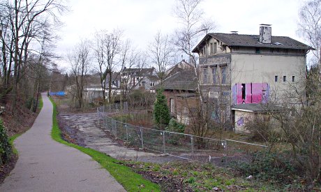 Foto: ehemalige Bahnhof Solingen-Grfrath