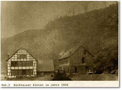 Foto: Balkhauser Kotten 1906