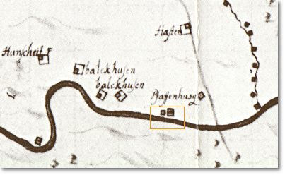 Landkarte: 1715