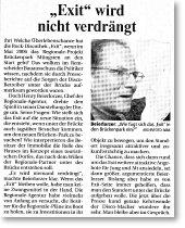Zeitungsausschnitt, Solinger Morgenpost, 17.03.2005