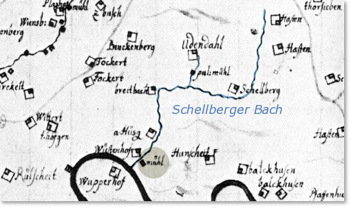 Schellberger Bach 1715