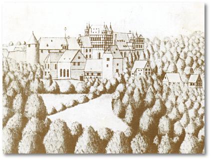 Schloss Burg, Ploennies 1715