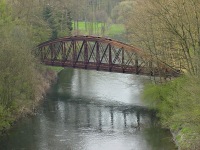Wupperbrücke - Die rostenden Reste