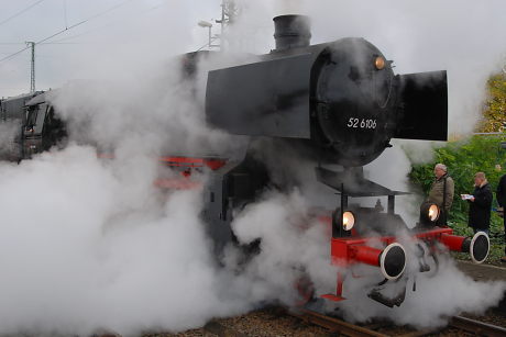 Foto: Dampflokomotive 52 6106